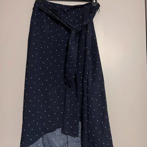 Loft polka dot skirt in size 0